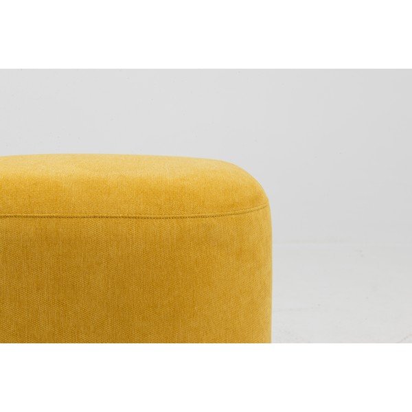 Puf Tenzo Harry, ø 42 cm, galben-image-1