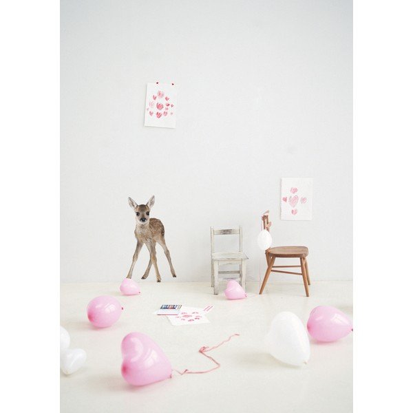 Autocolant pentru perete Dekornik Deer Lucy, 72 x 115 cm-image-3