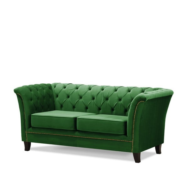 Canapea pentru 2 persoane Wintech Newport, verde