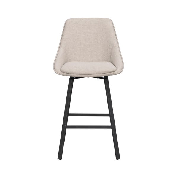 Scaune de bar bej 2 buc. (înălțime șezut 65 cm) Alison – Rowico-image-2