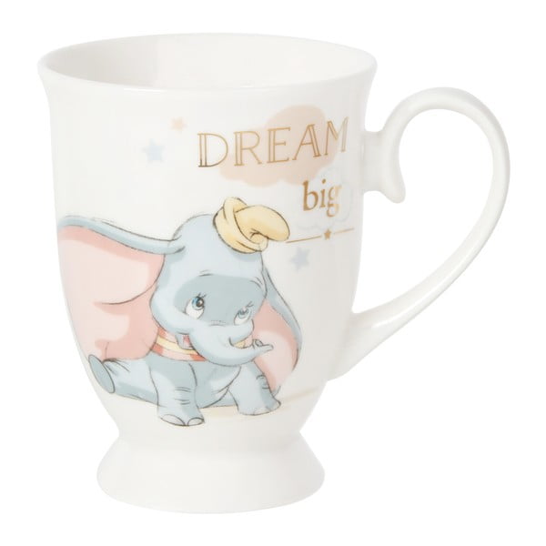 Cană din ceramică Disney Magical Beginnings Dumbo Dream Big, 284 ml