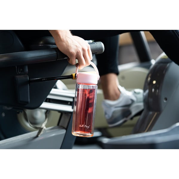 Sticlă roz din sticlă 350 ml Fuori – Vialli Design-image-3