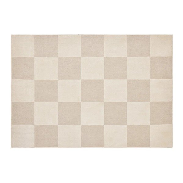 Covor bej din amestec de bumbac 140x200 cm Toledo – douceur d'intérieur