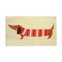 Covoraș de intrare din fibre de nucă de cocos 43x73 cm Sausage Dog – Rex London