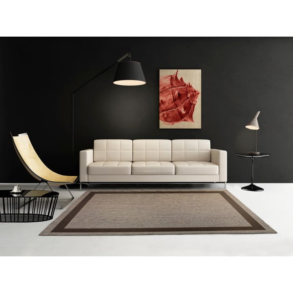 Covor de exterior Universal Technic, 100 x 150 cm, maro-bej-image-1