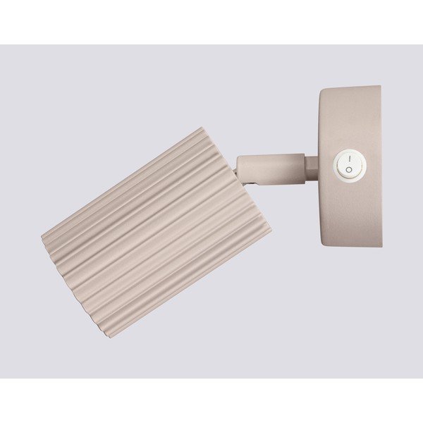 Spot taupe din metal 8x16 cm Gleam – Sollux-image-3