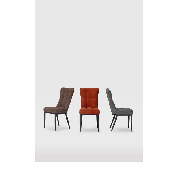 Scaune de dining teracotă 2 buc. Damon – Marckeric-image-1