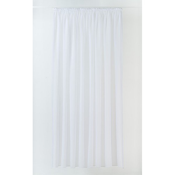 Perdea albă din voal 140x245 cm Crush – Mendola Fabrics