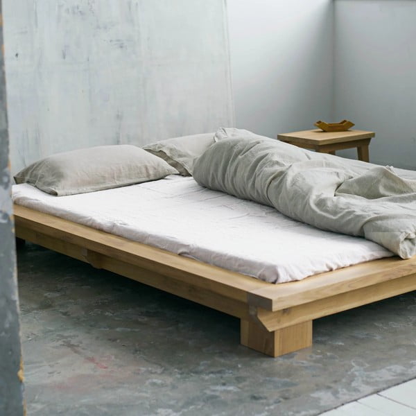 Cearceaf alb din in cu elastic 140x200 cm White – Linen Tales-image-3