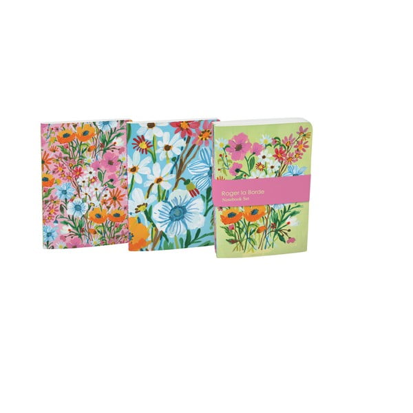 Carnețele 64 pag. A6 3 buc. Flower Field – Roger la Borde-image-2