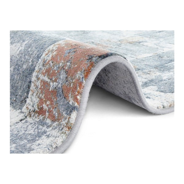 Covor Elle Decoration Arty Miramas, 200 x 290 cm, albastru - crem-image-4