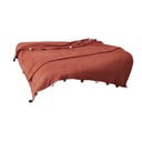 Cuvertură cărămizie din polar, fleece 150x200 cm Pom Pom – Mijolnir