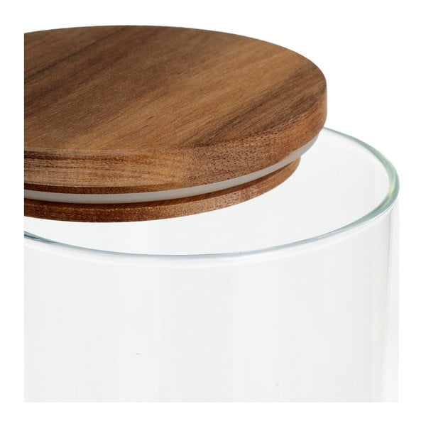 Recipiente 3 buc. din sticlă pentru alimente, pentru paste – Casa Selección-image-2