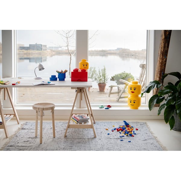 Cutie depozitare LEGO® Silly L, galben-image-1