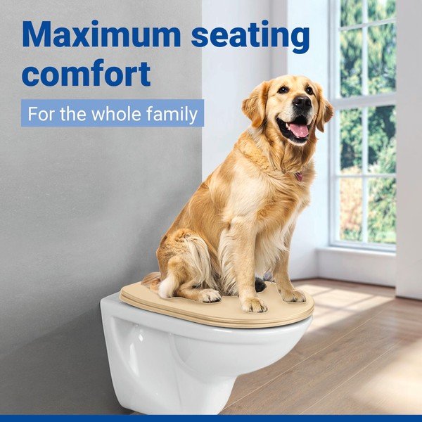 Capac WC 36 x 46 cm Easy-Close (cu închidere automată) Galati – Wenko-image-1