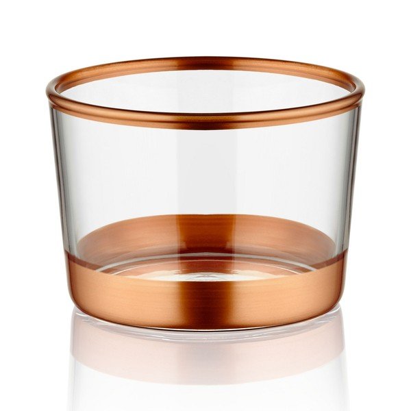 Set 3 pahare pentru shot-uri Mia Glam Bronze, ⌀ 8 cm