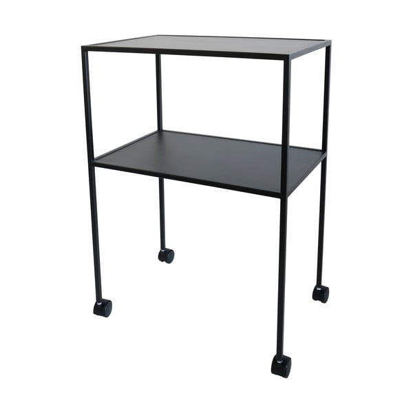 Măsuță de servire cu roți din metal 40x60 cm Trolly – Spinder Design