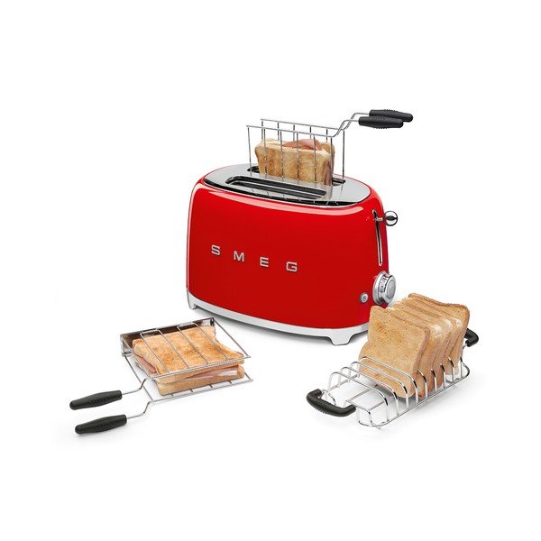 Prăjitor de pâine SMEG, roșu-image-2