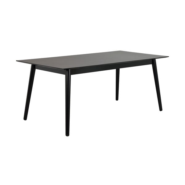 Masă de dining Rowico Lotta, 180 x 90 cm, negru-image-4