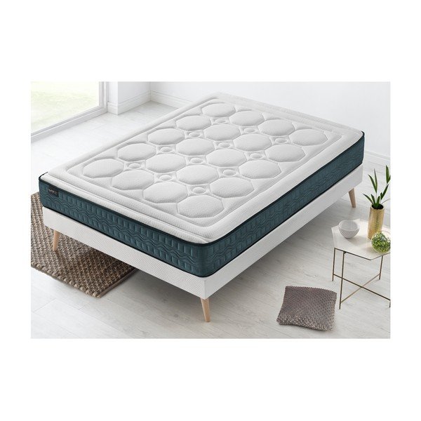 Saltea Bobochic Paris Tendresse, 140 x 190 cm, alb-verde-image-2