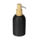 Dozator de săpun lichid negru din polirășină 250 ml Altavalle – Wenko