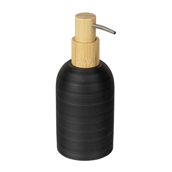 Dozator de săpun lichid negru din polirășină 250 ml Altavalle – Wenko