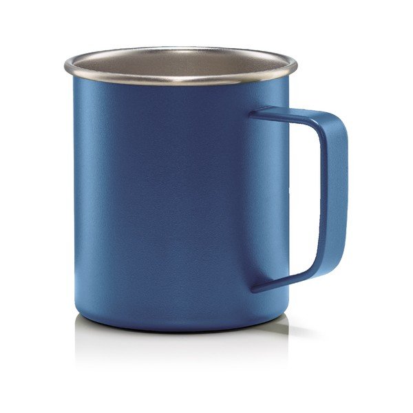 Cană de călătorie din inox albastru marin  370 ml Camp - Mizu