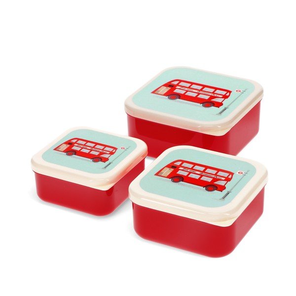 Cutie de gustări pentru copii 3 buc. Routemaster Bus – Rex London-image-2