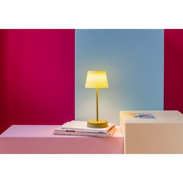 Veioză verde LED cu intensitate reglabilă (înălțime 33,5 cm) Oscar – Remember-image-1