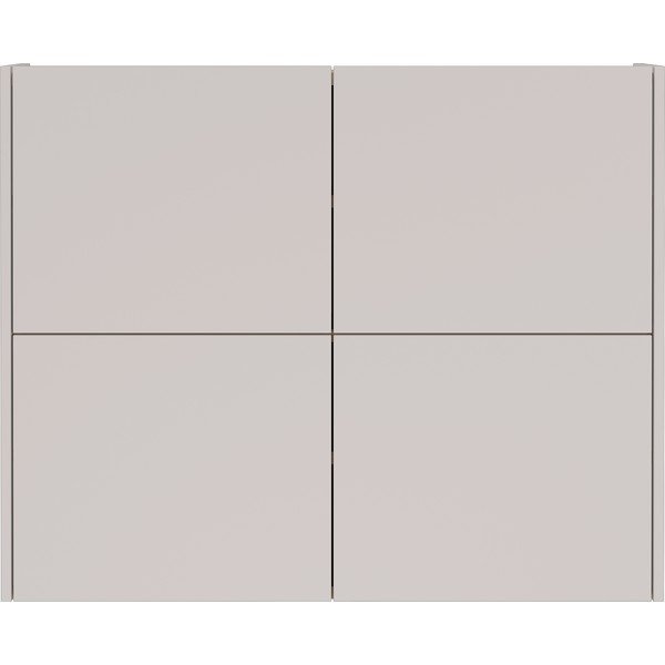 Dulap crem cu aspect mat suspendat 97x79x27 cm Binetto – Germania-image-3