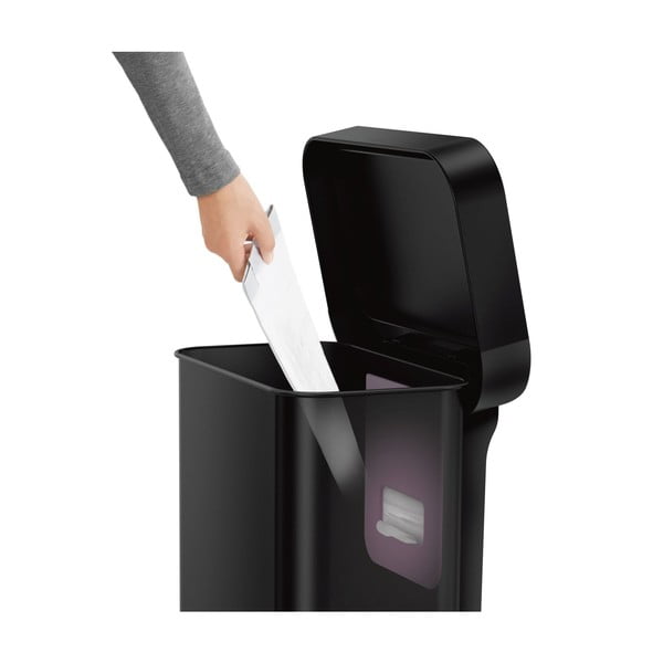 Coș de gunoi cu pedală din oțel 45 l – simplehuman-image-4