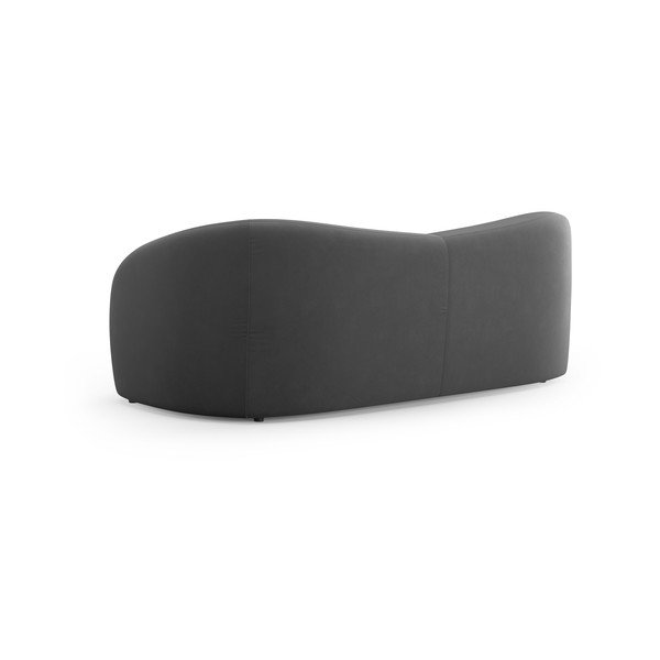 Canapea gri cu tapițerie din catifea 197 cm Santi – Interieurs 86-image-3