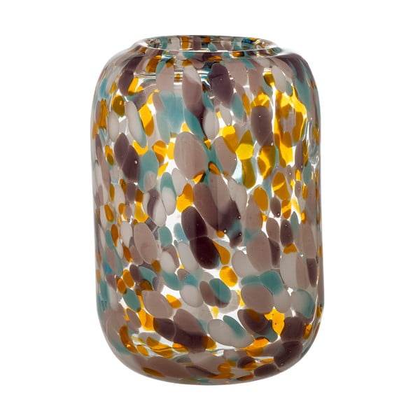 Vază din sticlă lucrată manual (înălțime 18 cm) Vidia – Bloomingville-image-1