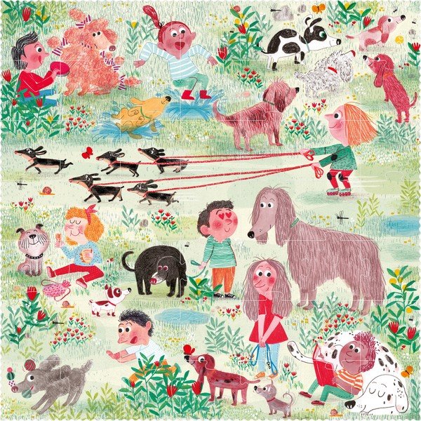 Puzzle Londji Cățeluși, 49 piese-image-1