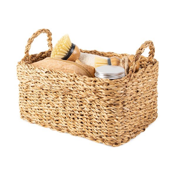 Coș de depozitare din iarbă de mare Compactor Basic, 29 x 20 cm-image-3