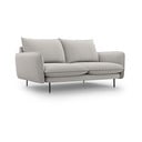 Canapea Cosmopolitan Design Vienna, 160 cm, gri deschis