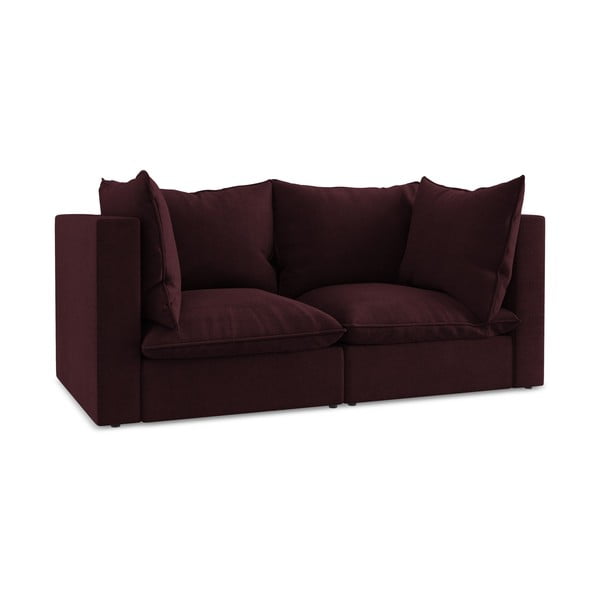 Canapea burgundy 180 cm Manao – Makamii-image-1