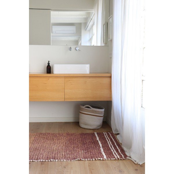 Covor cărămiziu din bumbac 80x140 cm Twin Toffee – Lorena Canals-image-4