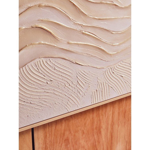 Tablou cu ramă/pe pânză 3D 73x143 cm Astratto – Premier Housewares-image-4