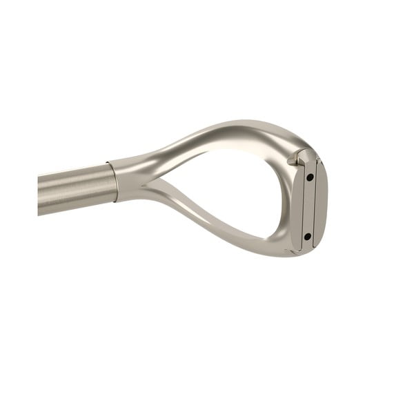 Galerie de perdea 107 - 305 cm extensibilă din oțel inoxidabil Loop – Umbra-image-3