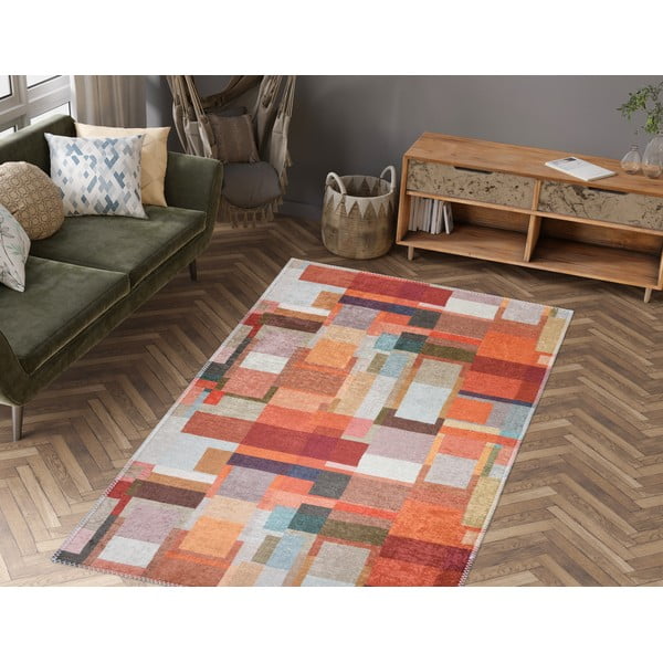 Covor lavabil 60x100 cm Blocks of Fun – Vitaus-image-1