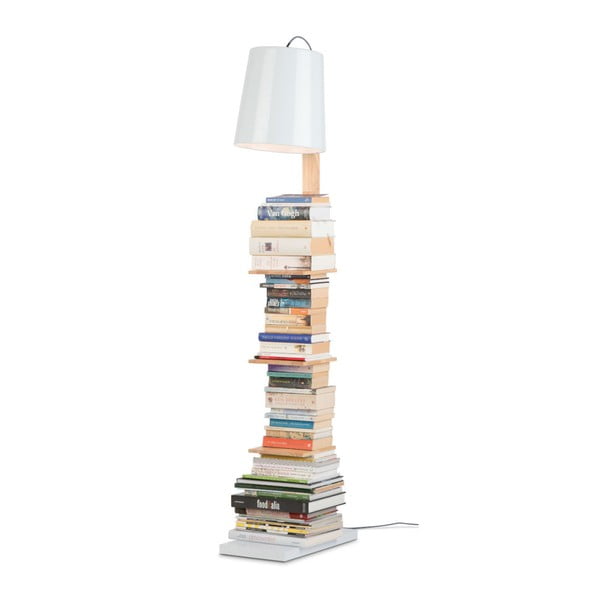 Lampadar alb cu abajur din metal (înălțime 168 cm) Cambridge – it's about RoMi