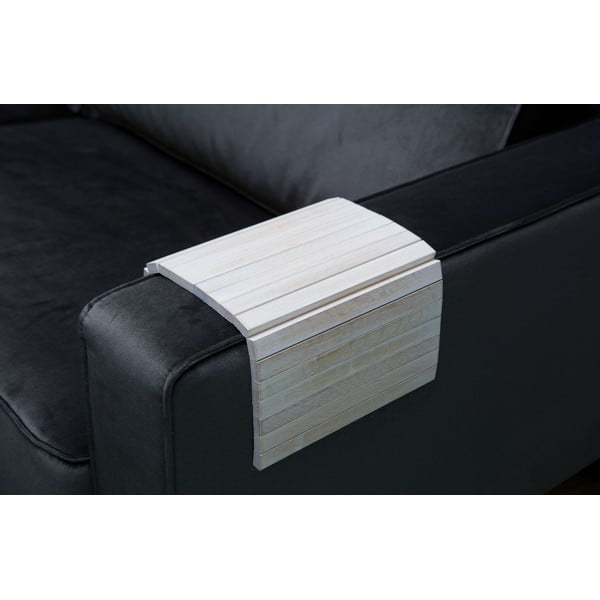 Cotieră flexibilă pentru canapea WOOOD Trayer, alb