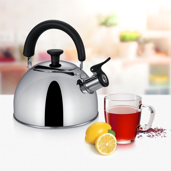 Ceainic argintiu din oțel inoxidabil 2 l Perfecta – Tescoma-image-1