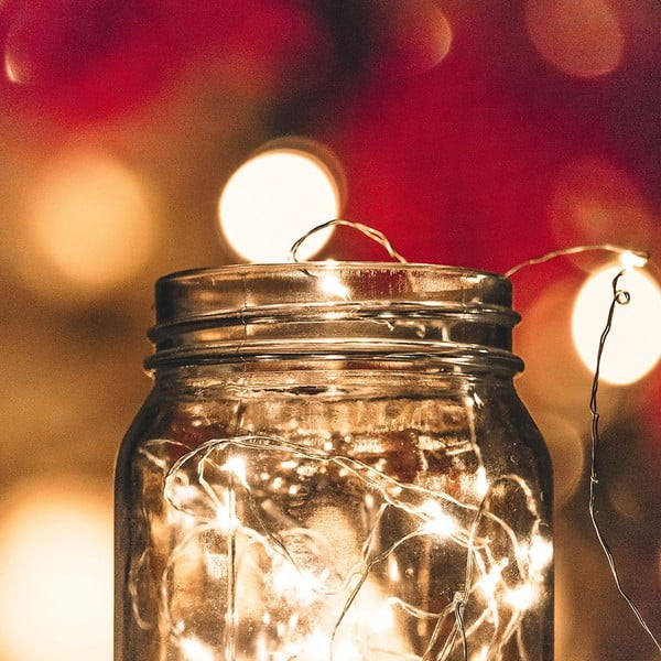 Set 4 șiraguri luminoase cu leduri DecoKing, 4 x 50 lumini, lungime 5 m-image-3