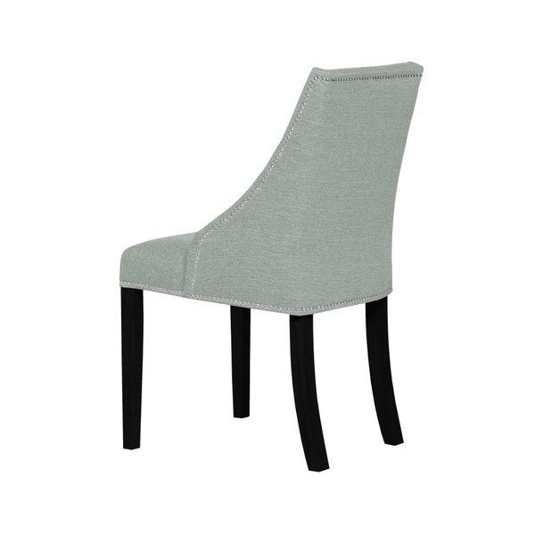 Scaun din lemn de fag Ted Lapidus Maison Patchouli cu picioare negre, verde mentă-image-3