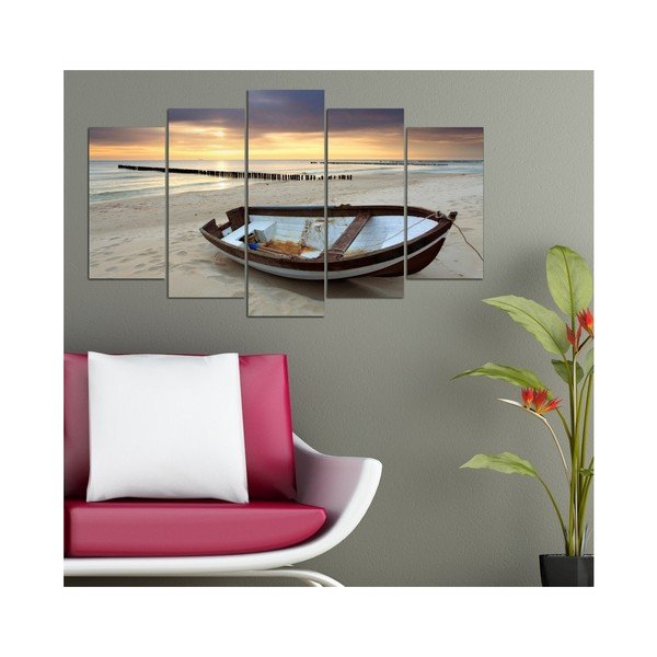 Tablou din mai multe piese Insigne Frauke, 102 x 60 cm-image-1