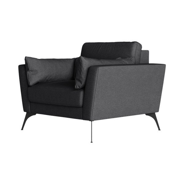 Fotoliu Marie Claire Home Susan, gri antracit-image-3
