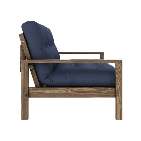 Canapea albastru-închis extensibilă 205 cm Knob – Karup Design-image-4