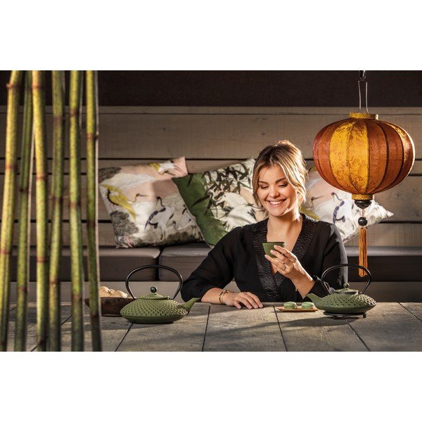 Ceainic din fontă cu infuzor Bredemeijer Xilin, 1,25 l, verde-image-4